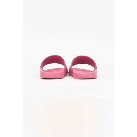 Gucci Pink Rubber Slide Sandals - Picture 3 of 6